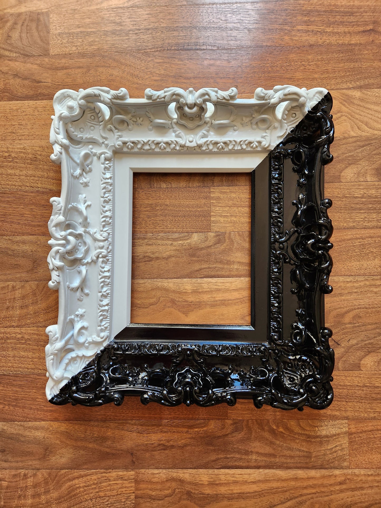 8x10 Original Baroque Fancy Frame, Ornate Picture Frame, Art Print Canvas Painting Frame