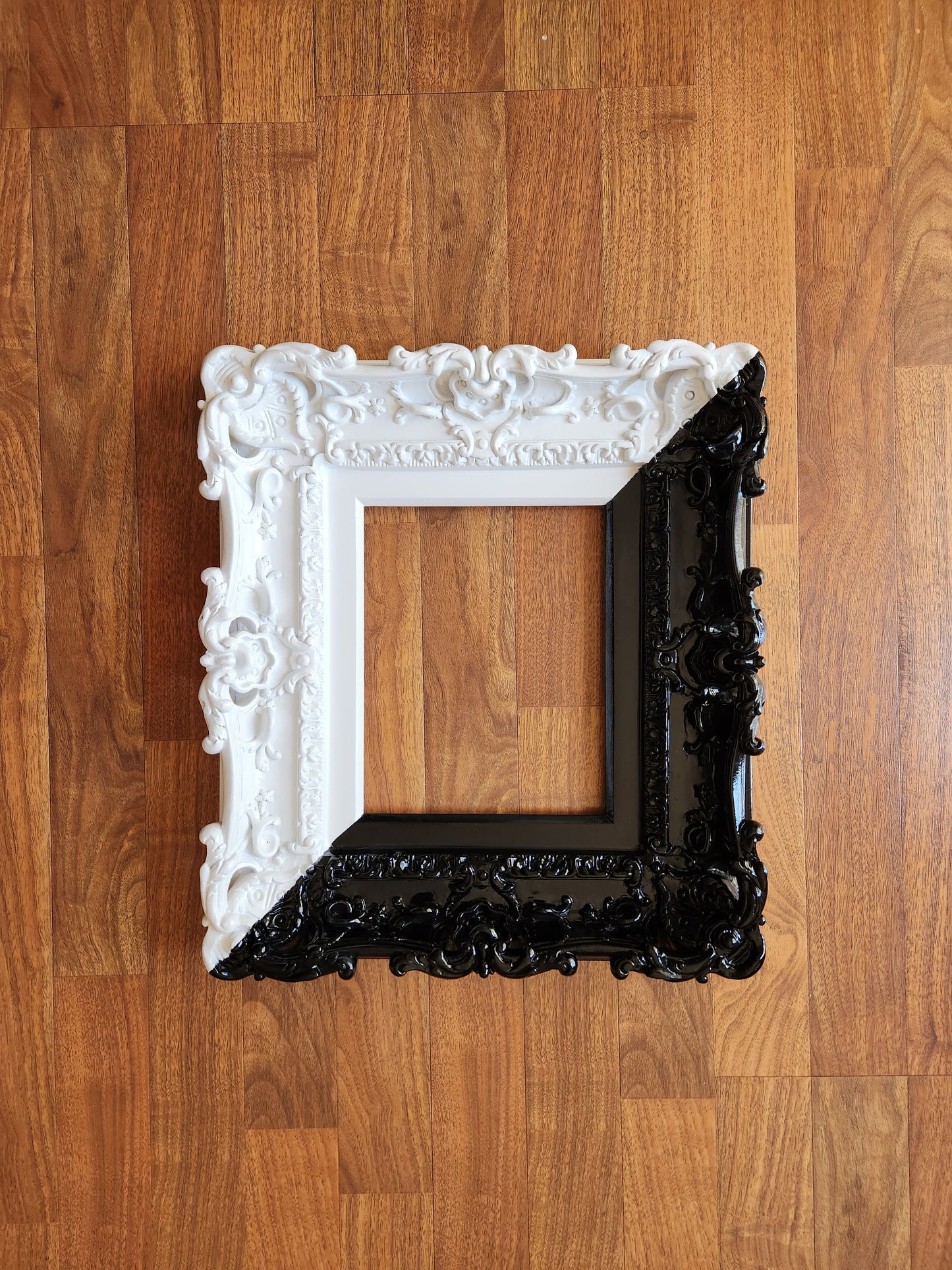 8x10 Original Baroque Fancy Frame, Ornate Picture Frame, Art Print Canvas Painting Frame