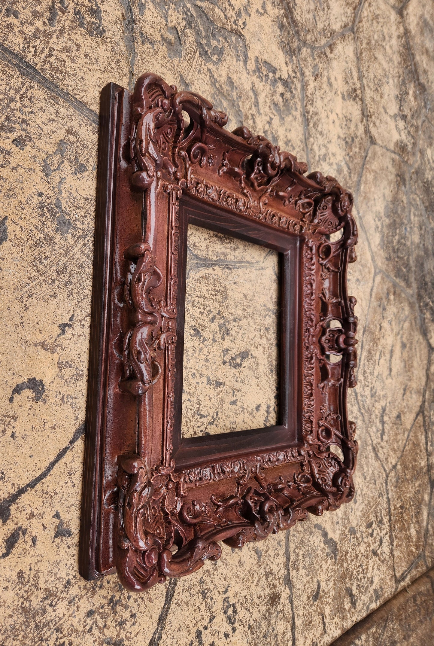 8x10 Original Baroque Fancy Picture Frame, Artwork Framed, Classic Photography Frame