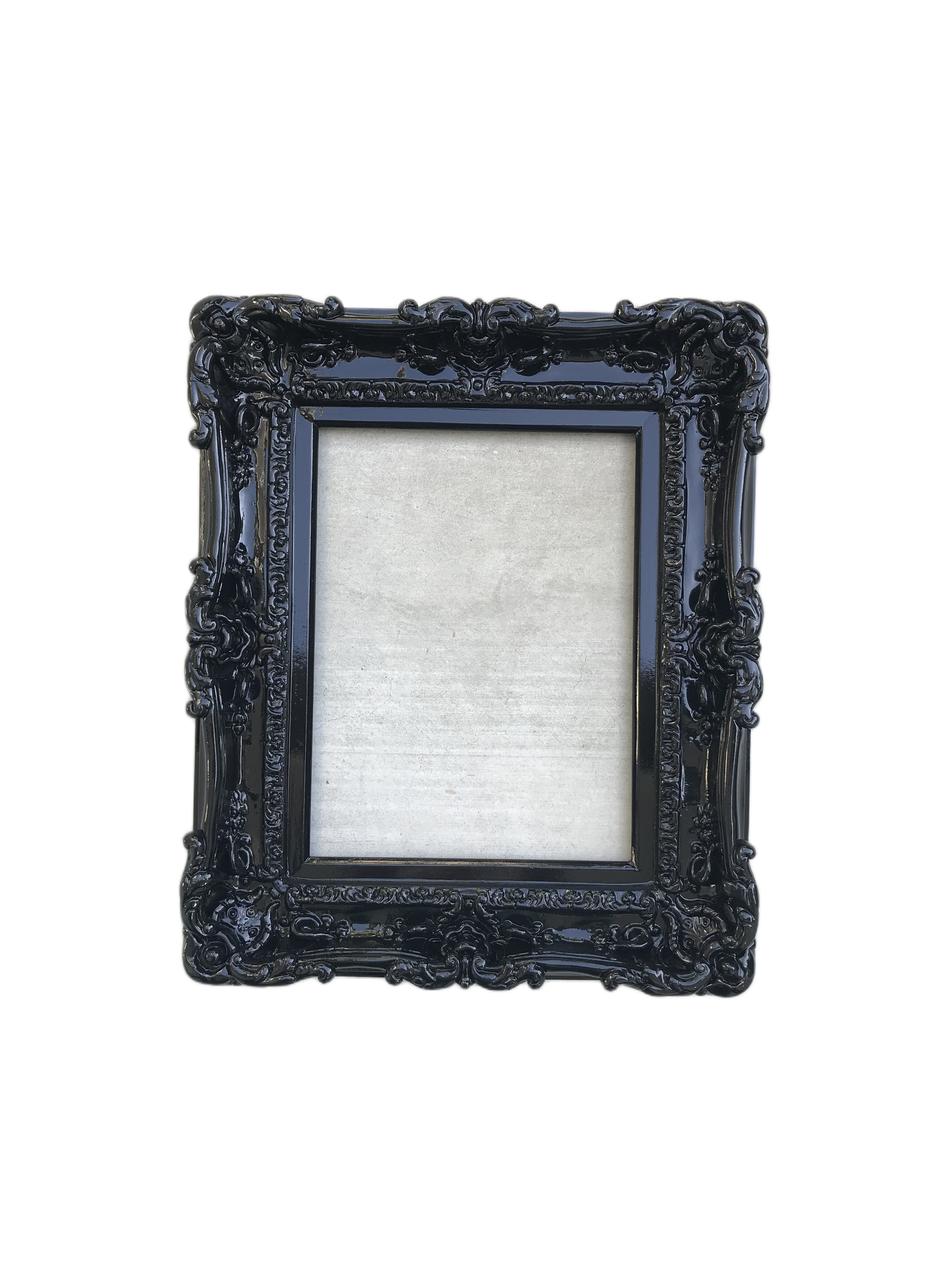 12x16 Black Frame, Ornate Gothic Frame, Wedding Fancy Frame, Classic Frame, Original