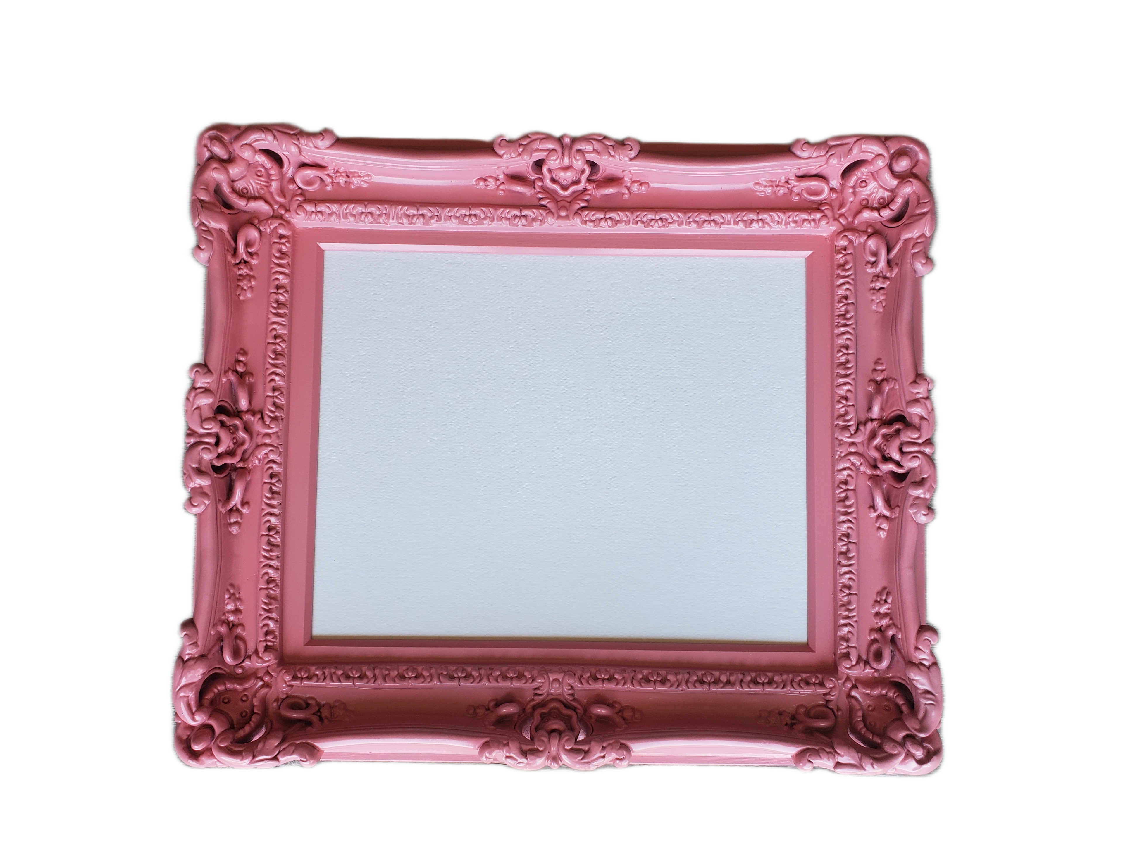 16x20 Pink ornate picture frame, artistic ideas baby framed