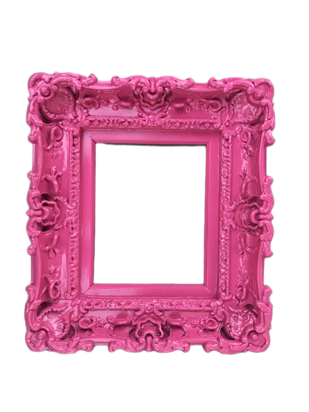 8x10 Pink frames, baroque ornate wall style girls picture frames art photo canvas painting