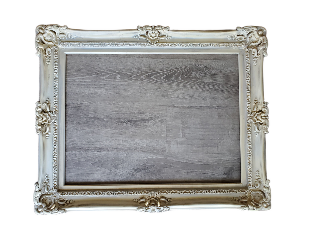 16x20 Distressed Photo Frame, Ornate Wedding Antique Frame