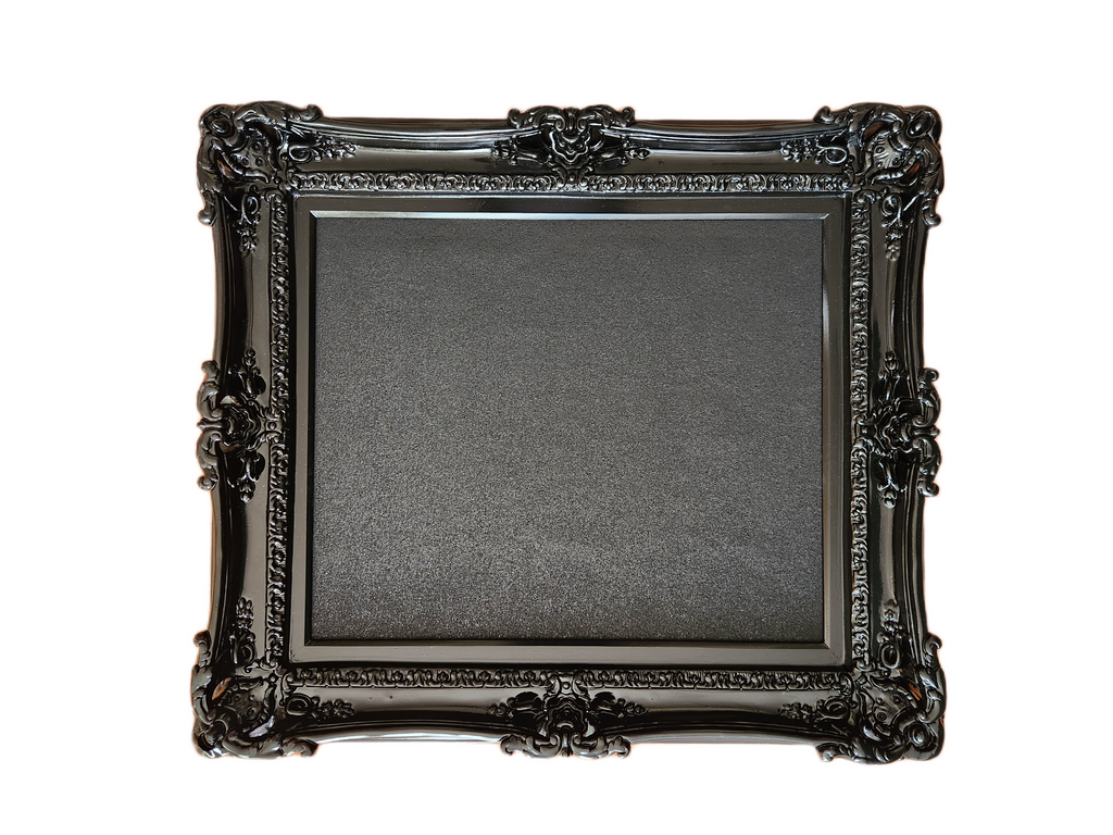 20x24 Gothic Black Picture Frame, Ornate Classic Frame