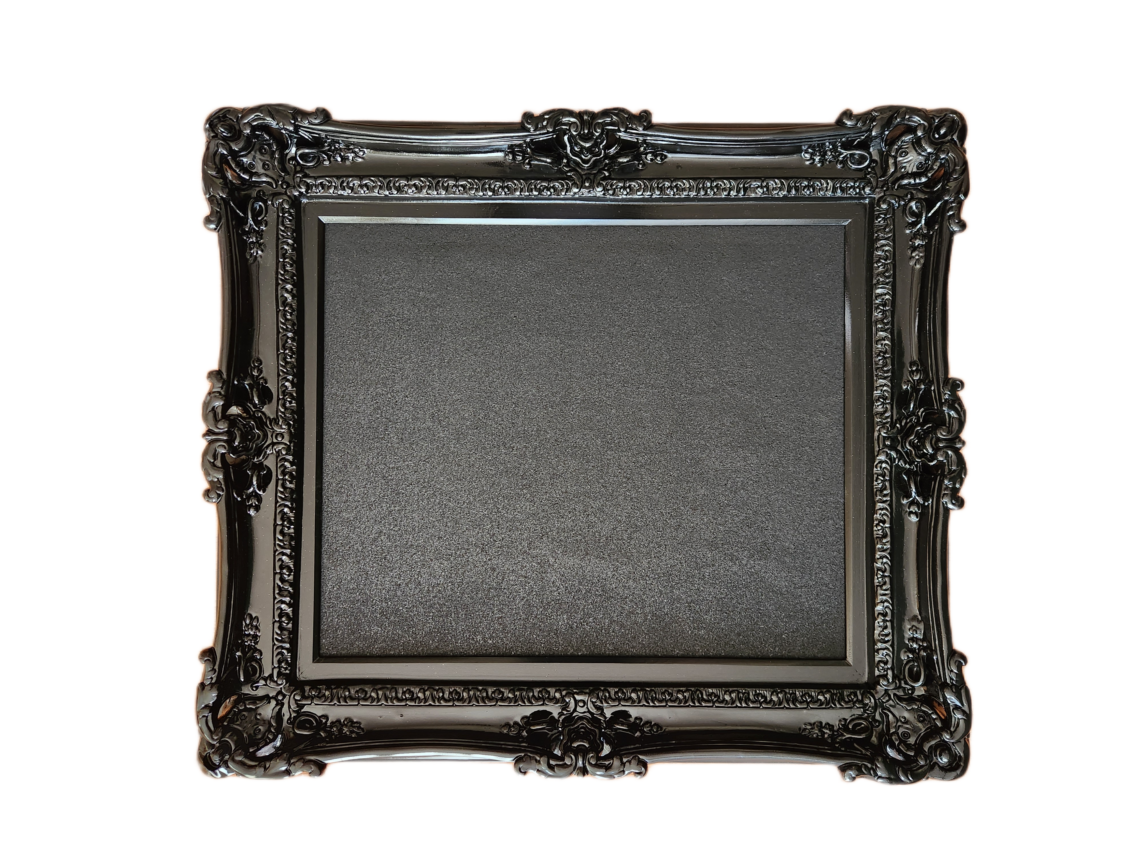 20x24 Gothic Black Picture Frame, Ornate Classic Frame