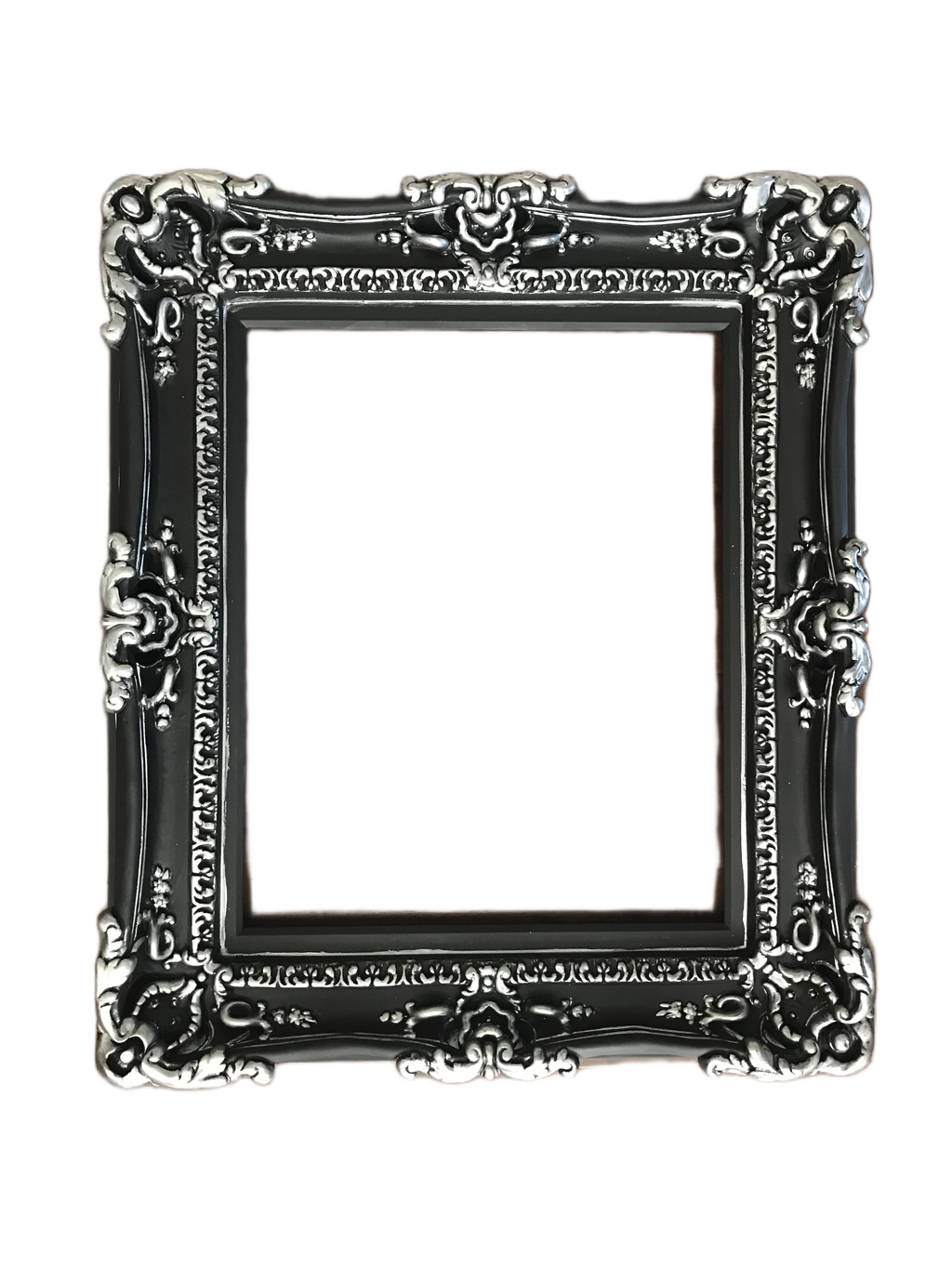 16x20 Black Picture Frame, Baroque Ornate Wall Wedding Frame, Painting, Artwork
