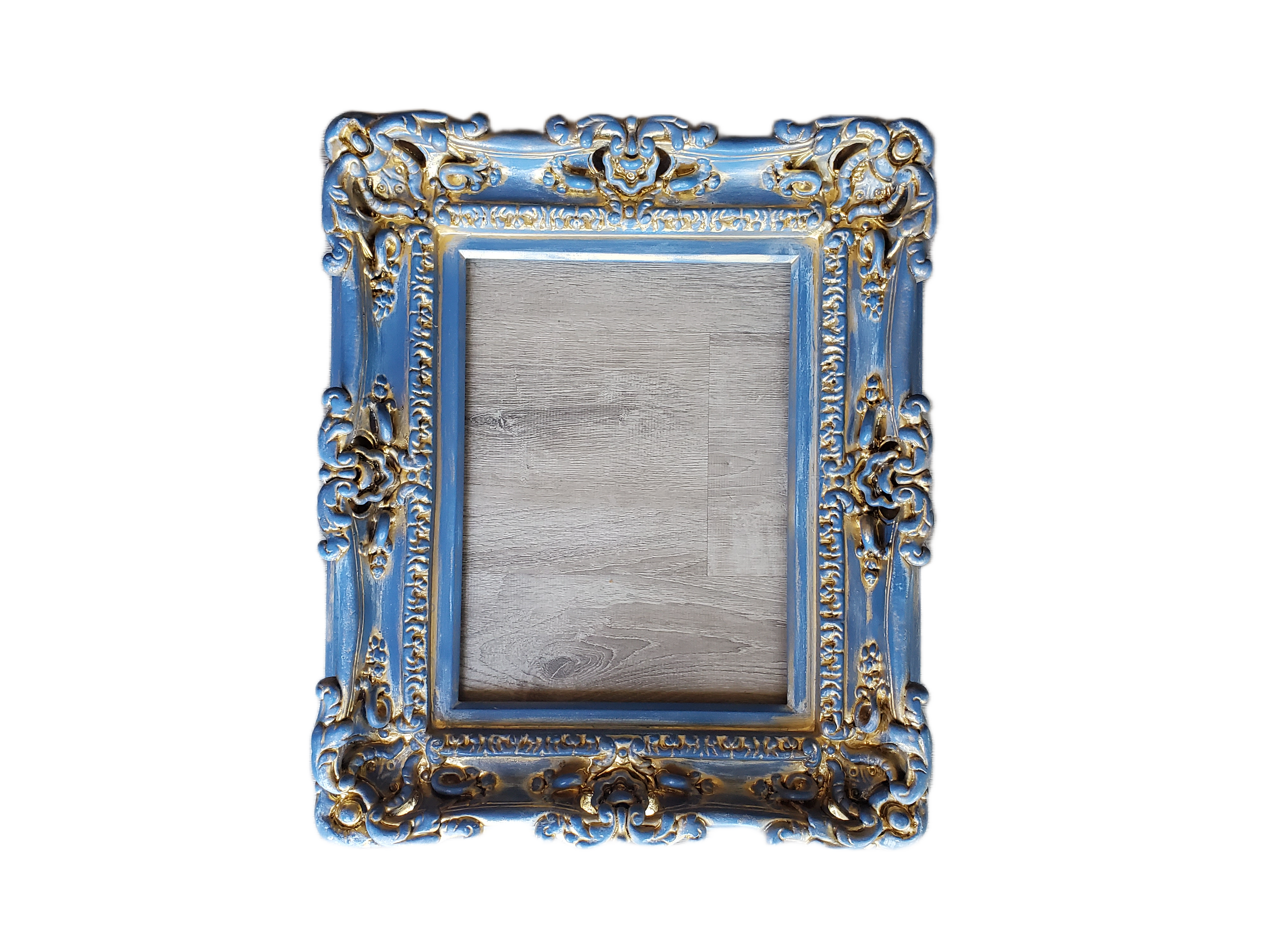 12x16 Shabby chic picture frame, vintage style, decorative baroque ornate cottage frame