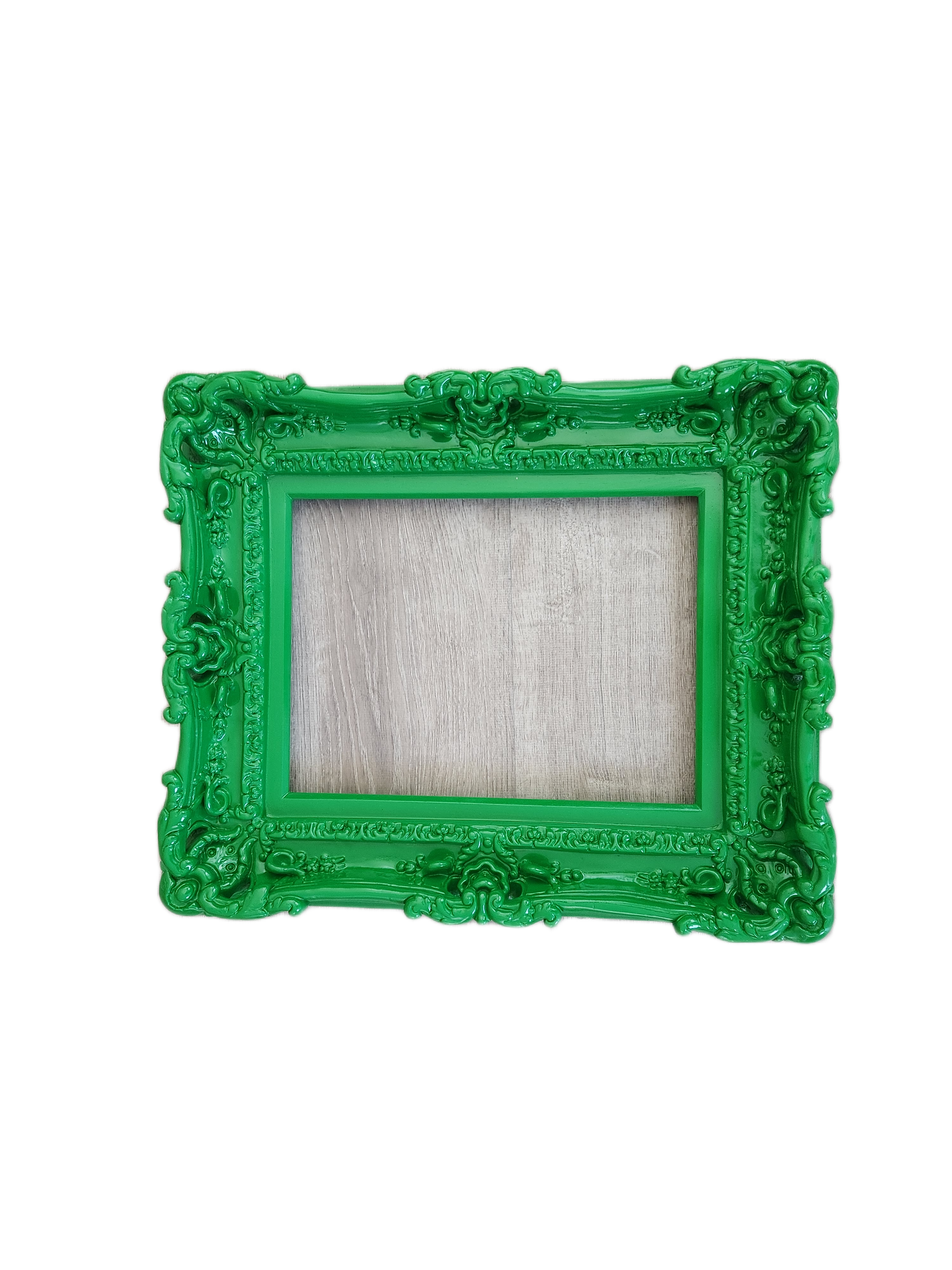 11x14 Ornate Green Frame, Wall Picture Frame, Photography Modern Frame