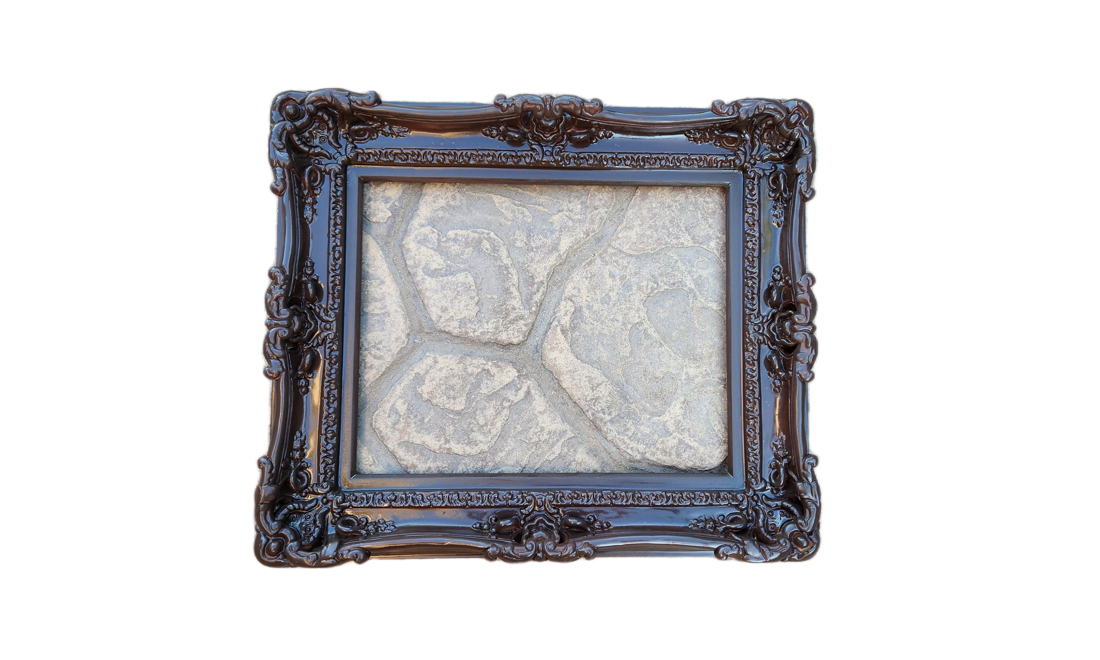 20x24  Brown Picture Frame, Classic Ornate Frame, Original French Frame, Mid Century