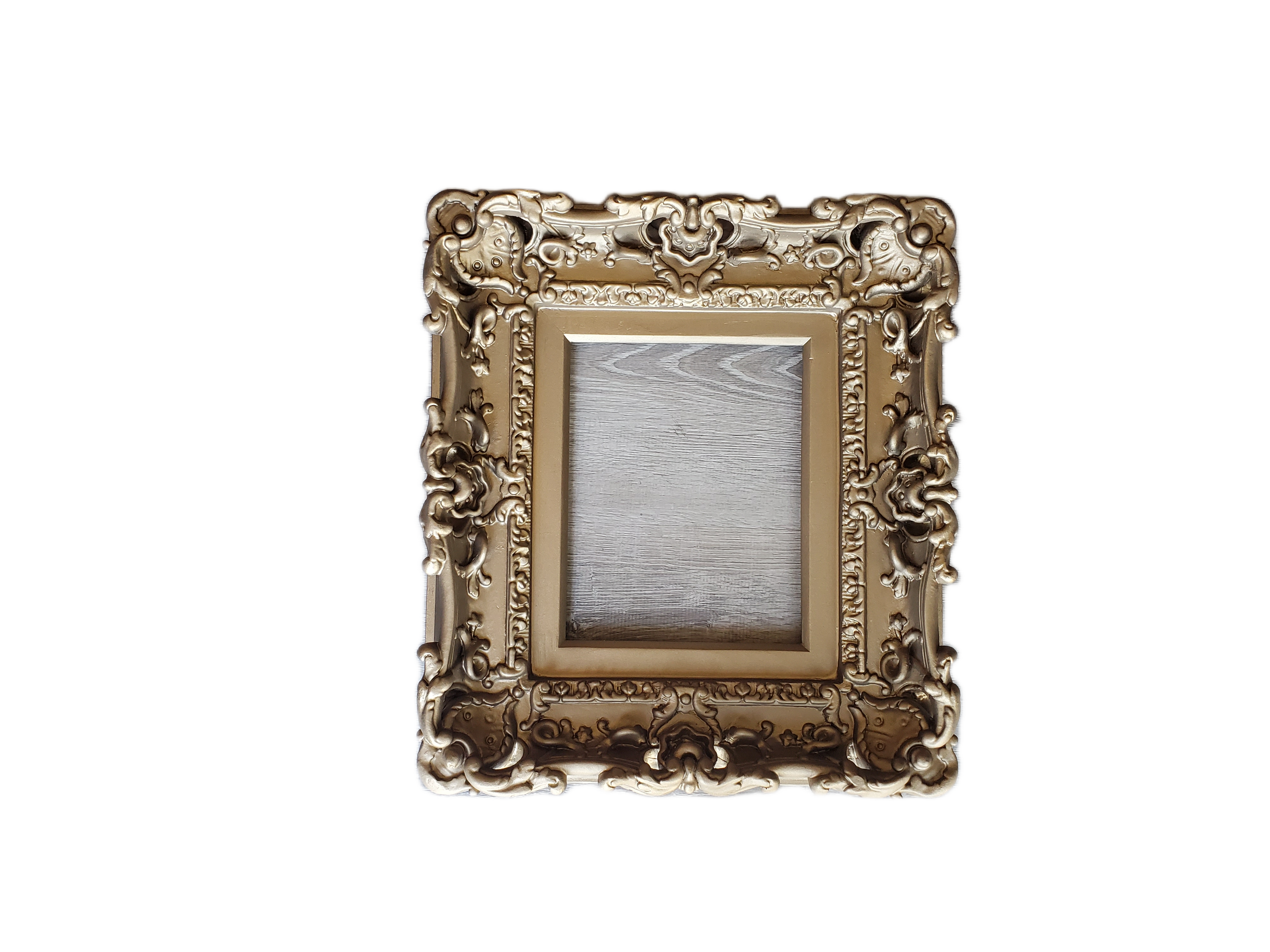 8.5x11 Bronze Picture Frame, Victorian Frame, Photo Frame, French Fancy Original Frame