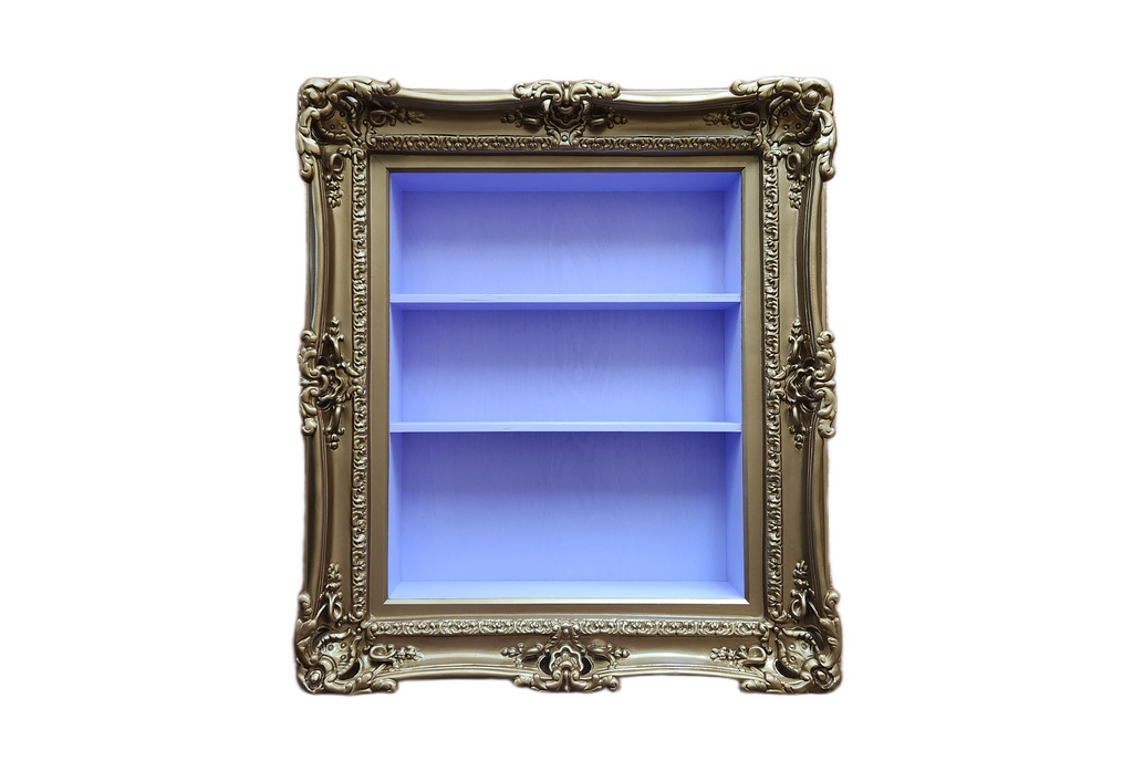20x24 Original Baroque Nail Polish Display, Hanging Frame Display