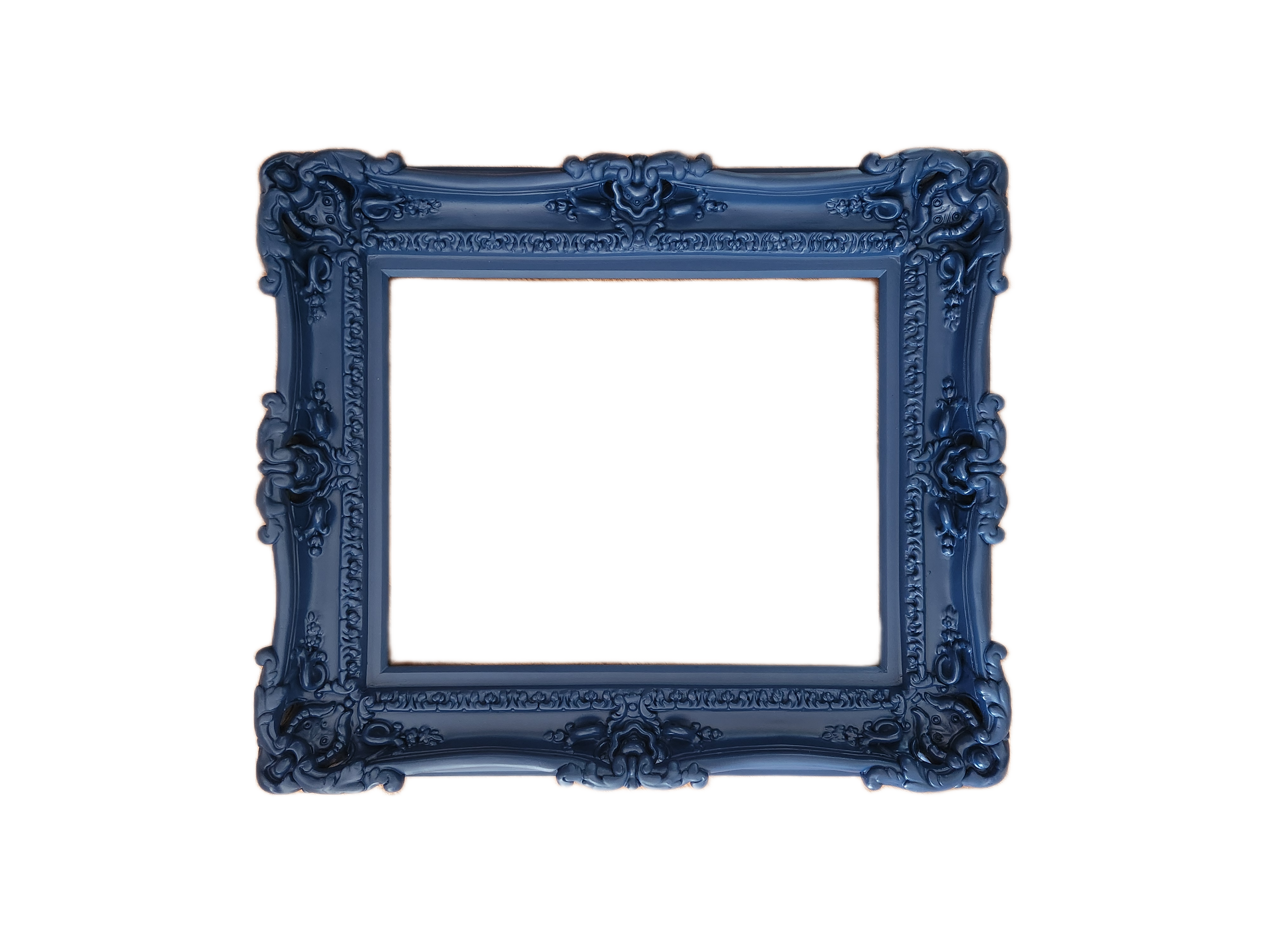 11x14 Blue Picture Frame, Elegant Poster Frame, Photography Frame