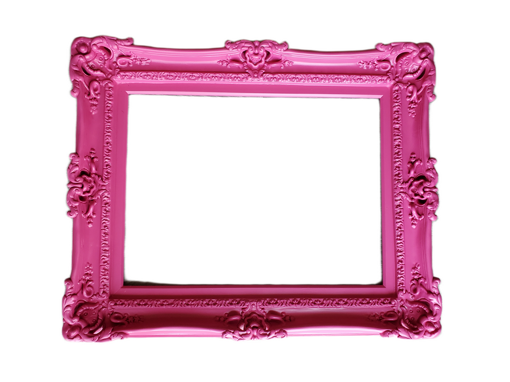 20x24 Pink Picture Frame, Girl Room Gift, Photography, Fancy Original Frame