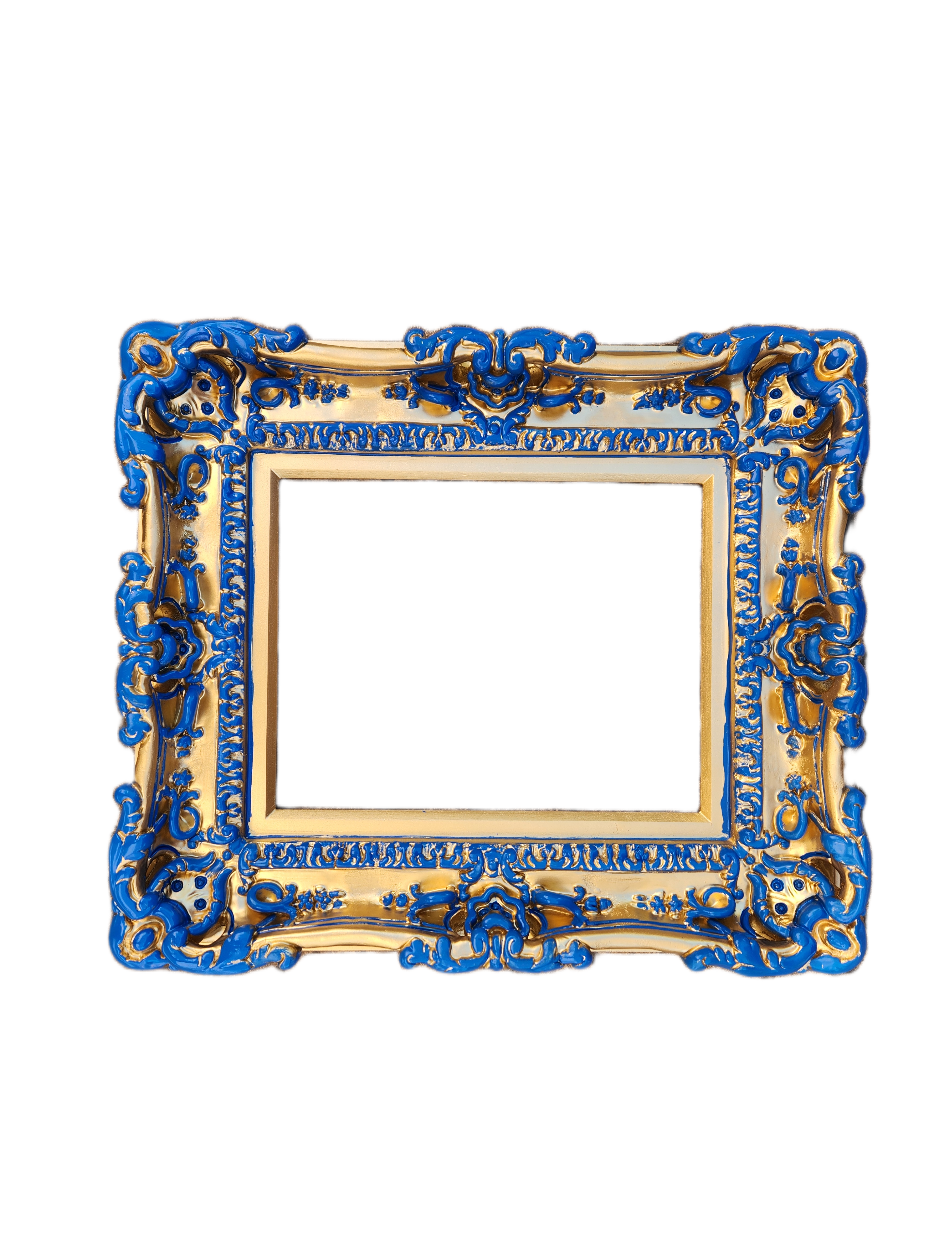 11x14 Original Gold Frame, Victorian Colorful French Frame
