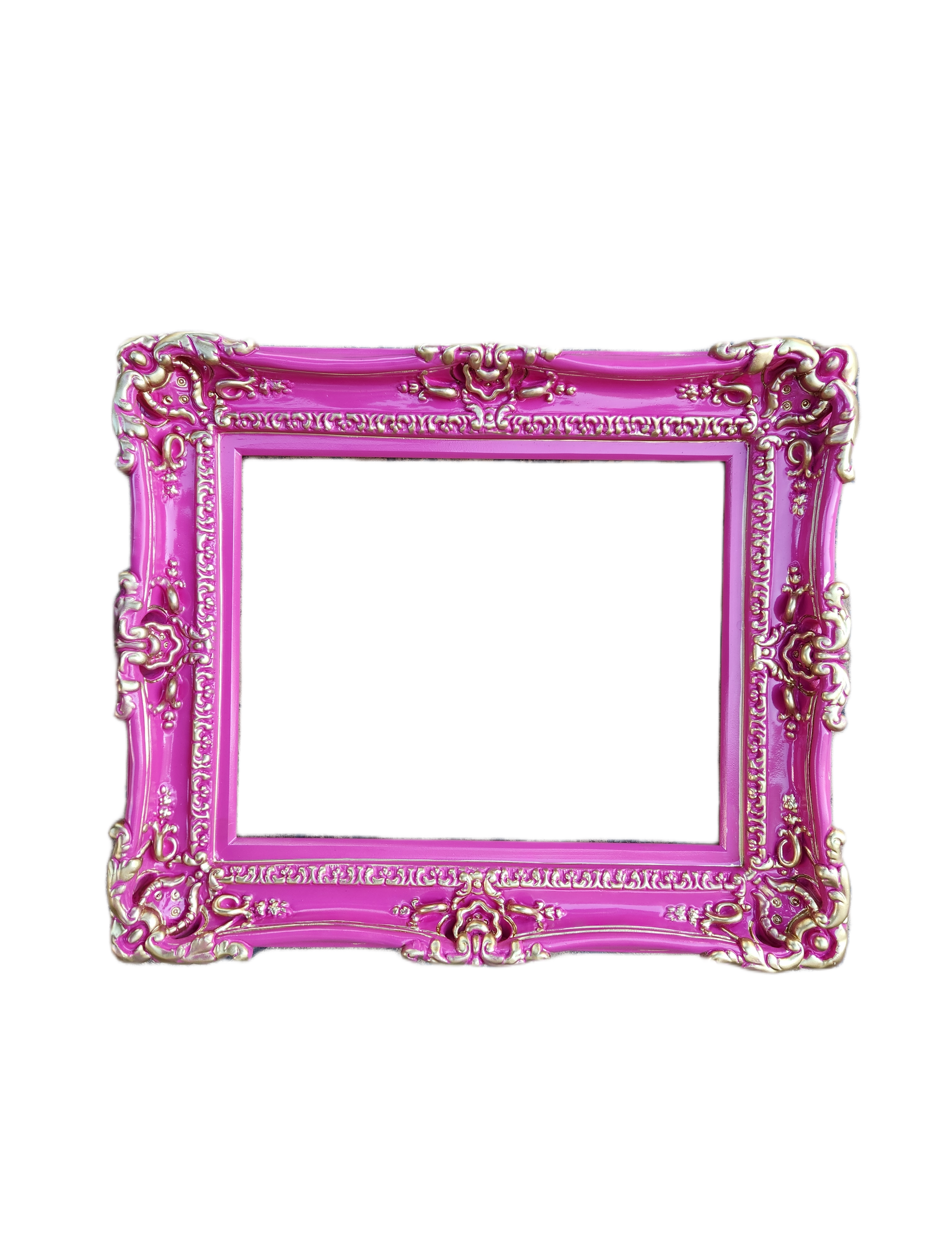16x20 Girls Picture Frame, Shabby Chic Ornate Wall Baroque Photo Frame, Cottage