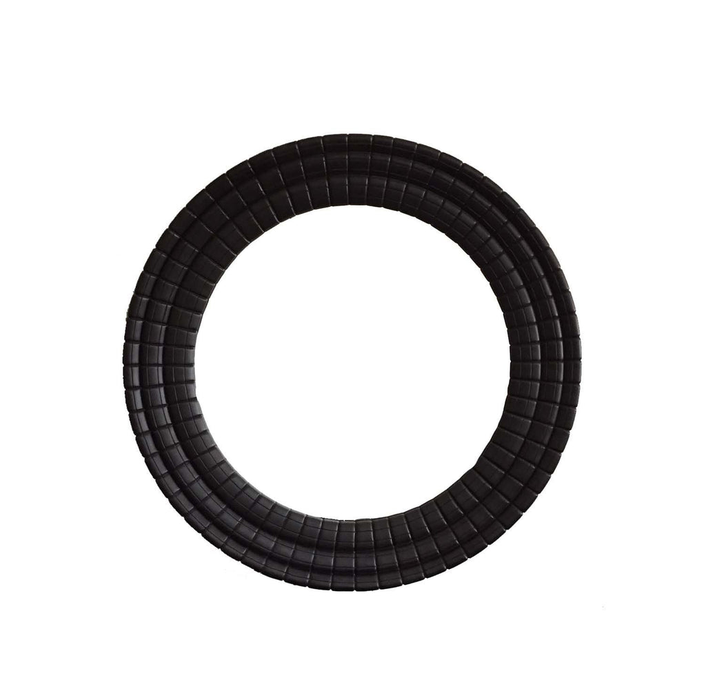 Ornate round black wall decorative original modern large circular frame