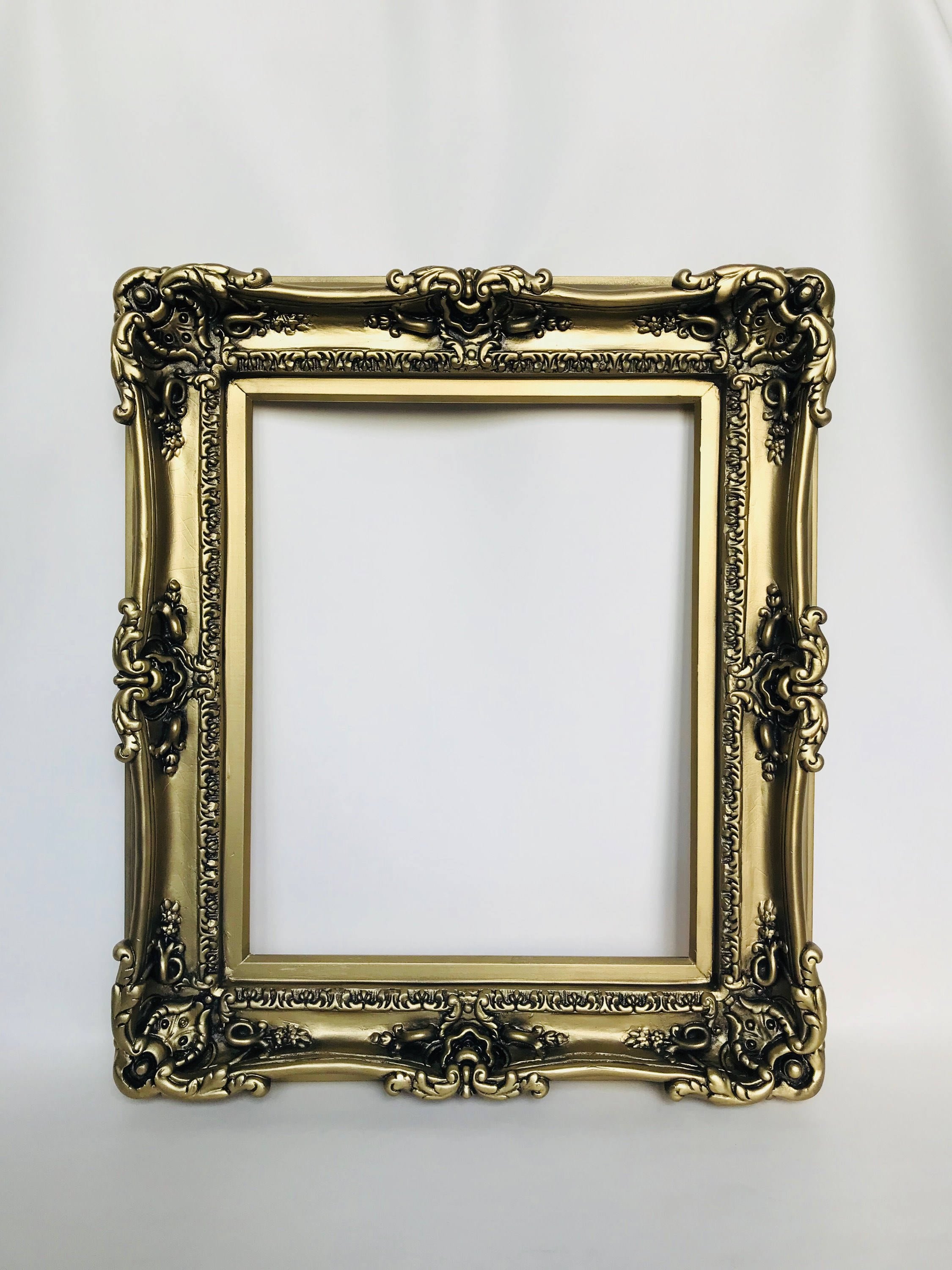 16x20 Vintage Gold Picture Frame, Antique Victorian Frame