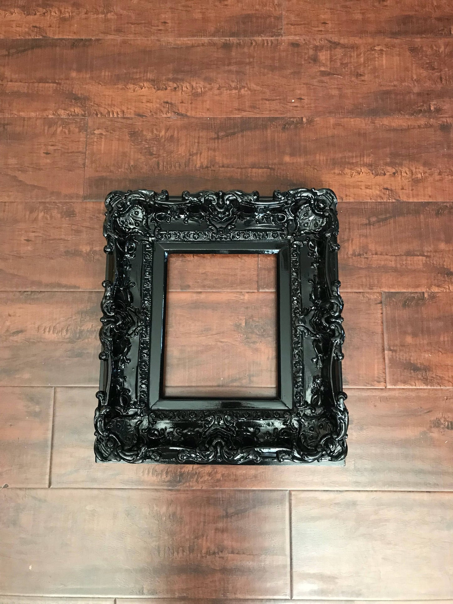 8x10 Black Frame, Baroque Frame, Wedding Frame Art Frames, Photo Frame