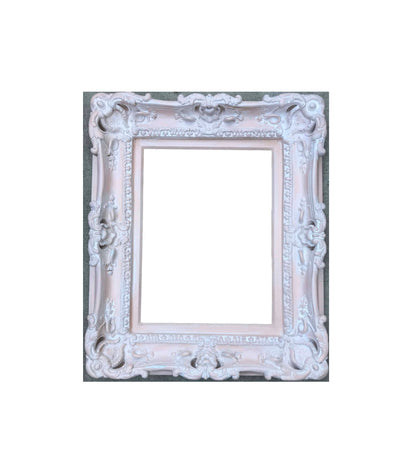 11x14 Vintage Shabby Picture Frame, Fancy Baroque Distressed Frame