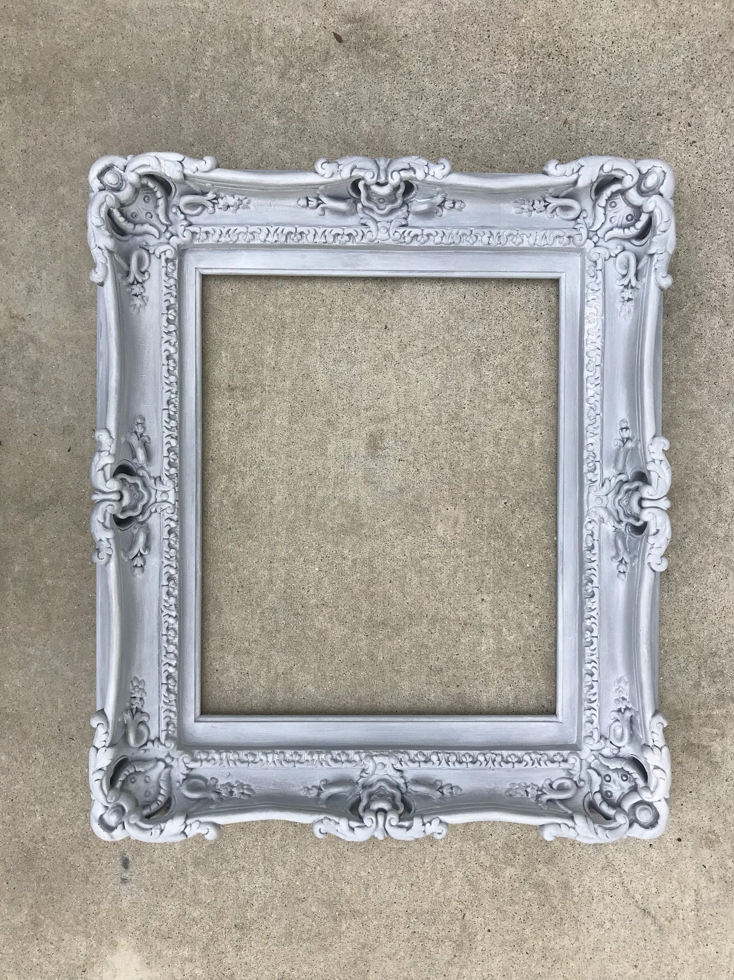 20x24 Vintage Gray Picture Frame, Photography, Artwork Print Framed