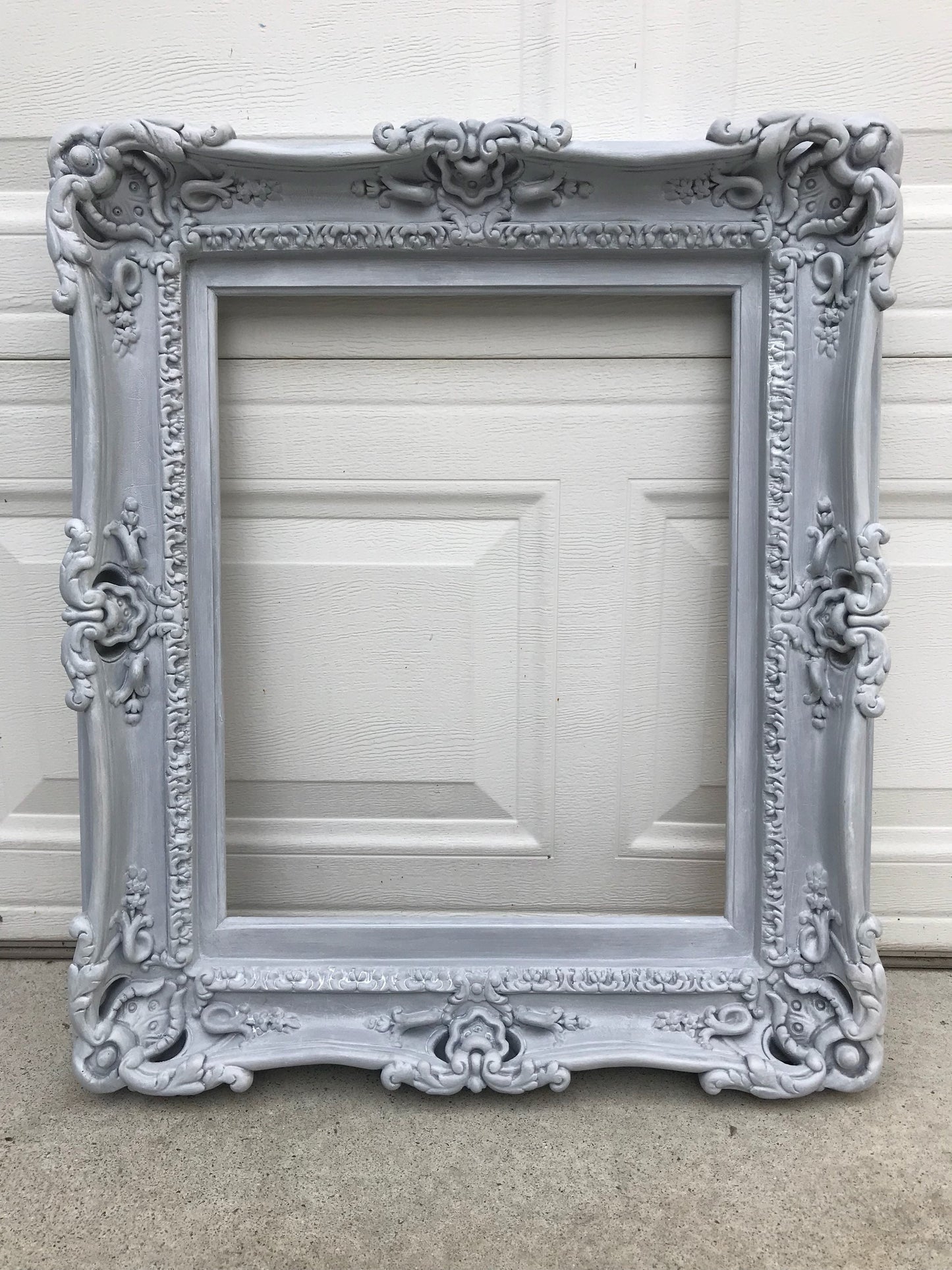 20x24 Vintage Gray Picture Frame, Photography, Artwork Print Framed