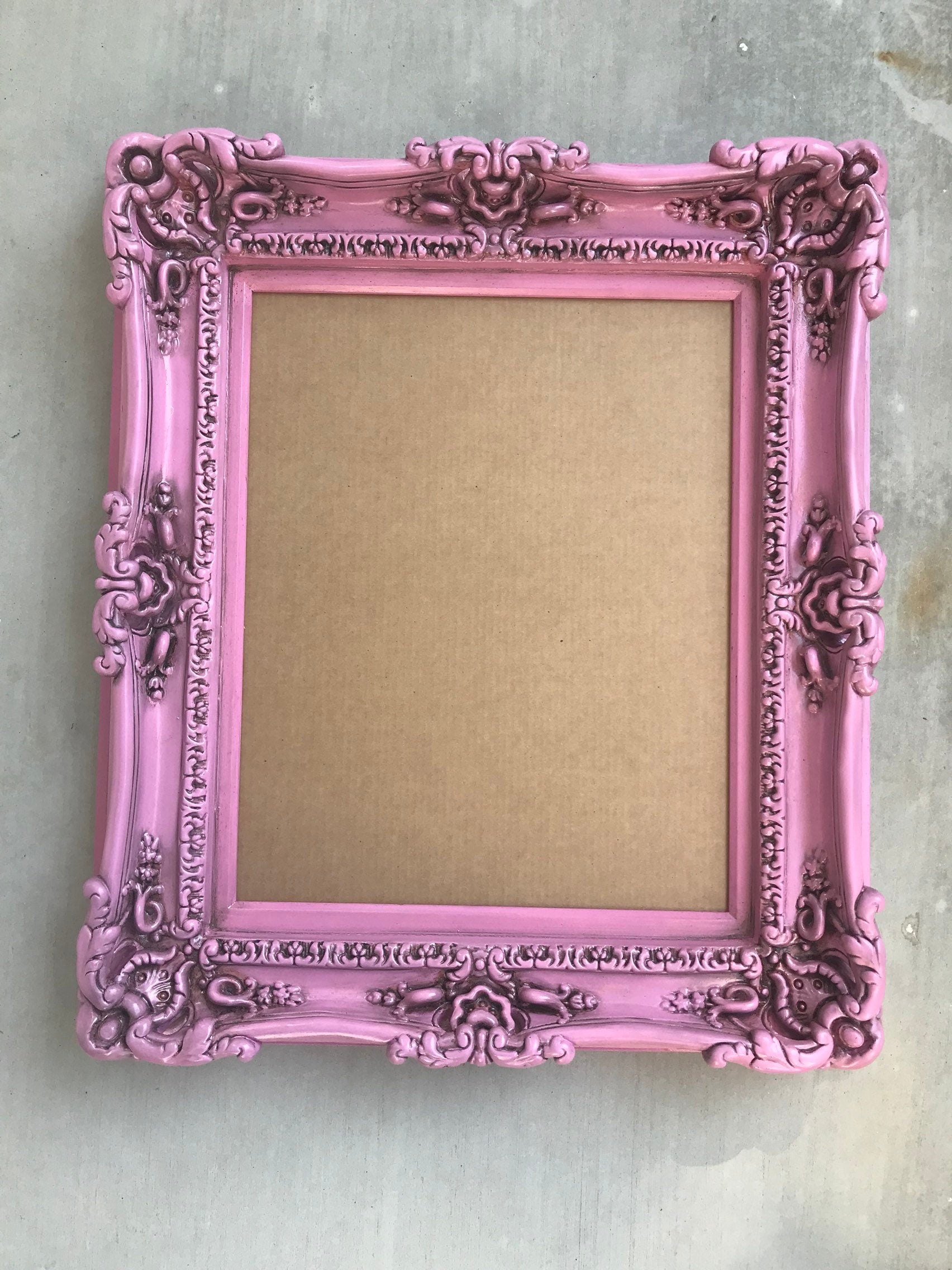 16x20 Vintage Bubble Gum Pink Large Picture Frame, Picture Frame