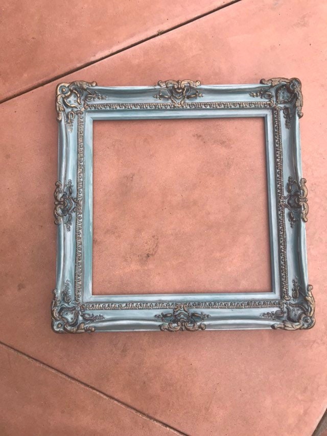 20x24 Vintage Picture Frame, Shabby Chic Ornate Photo Frame, Antique