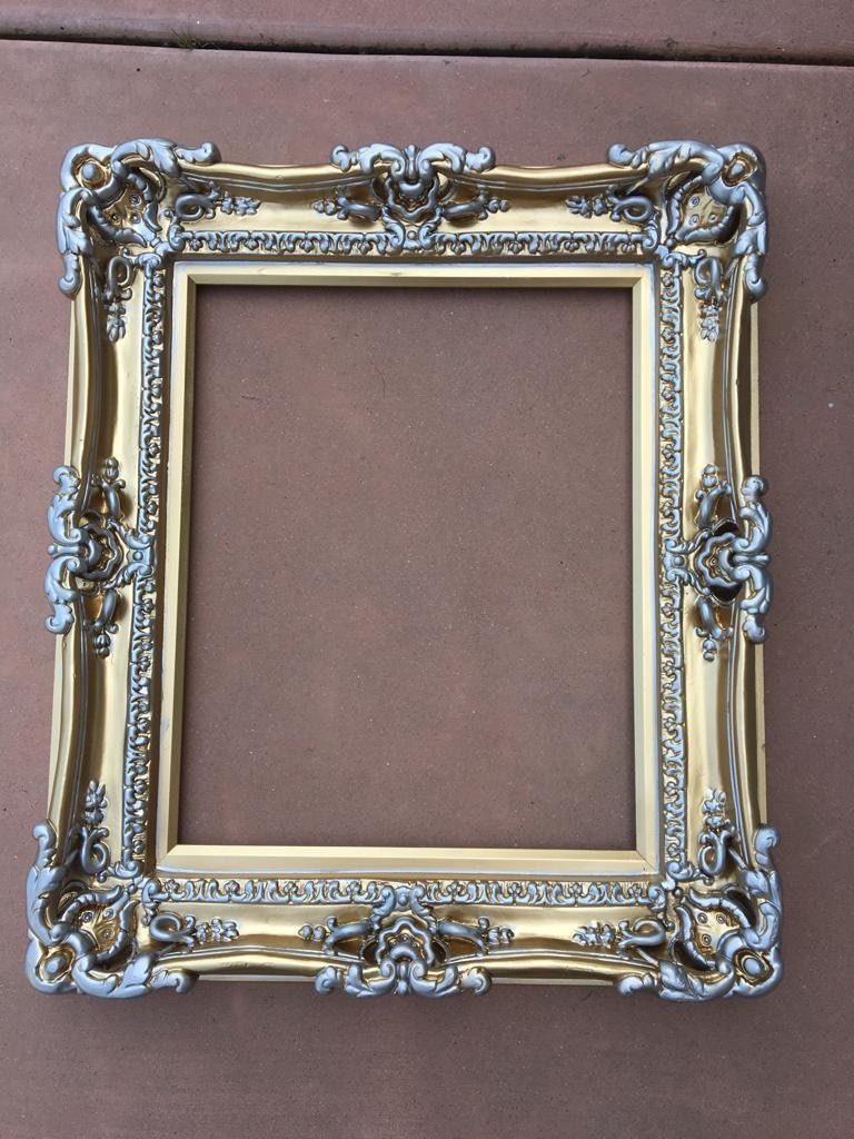 16x20 Gold Photo Frame, Victorian Frame, Artwork Print Ideas, Wedding Frame, French