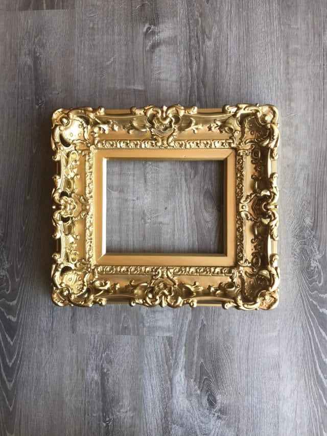 8x10 Gold Frame Baroque Style Fancy Victorian Picture Frame Art Wall frame