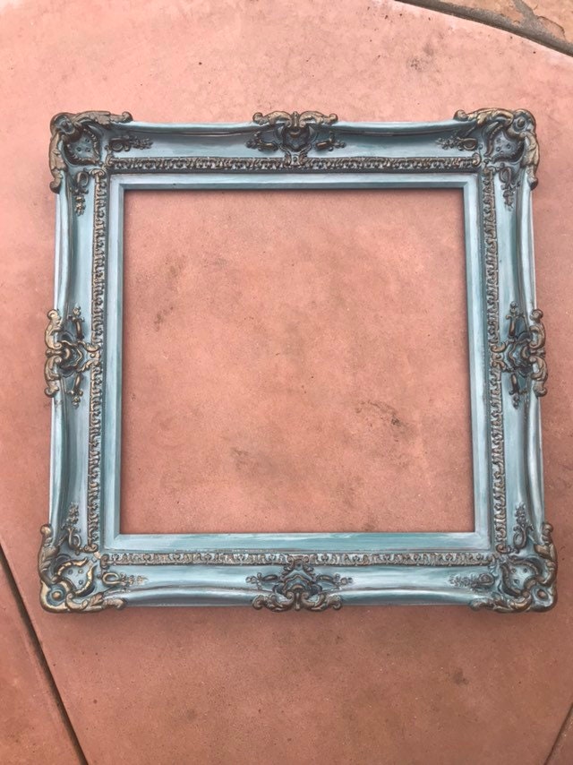 20x24 Vintage Picture Frame, Shabby Chic Ornate Photo Frame, Antique
