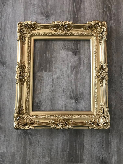 12x16 Victorian Gold Picture Frame, French Style, Decorative Ornate Medium Photo Frame