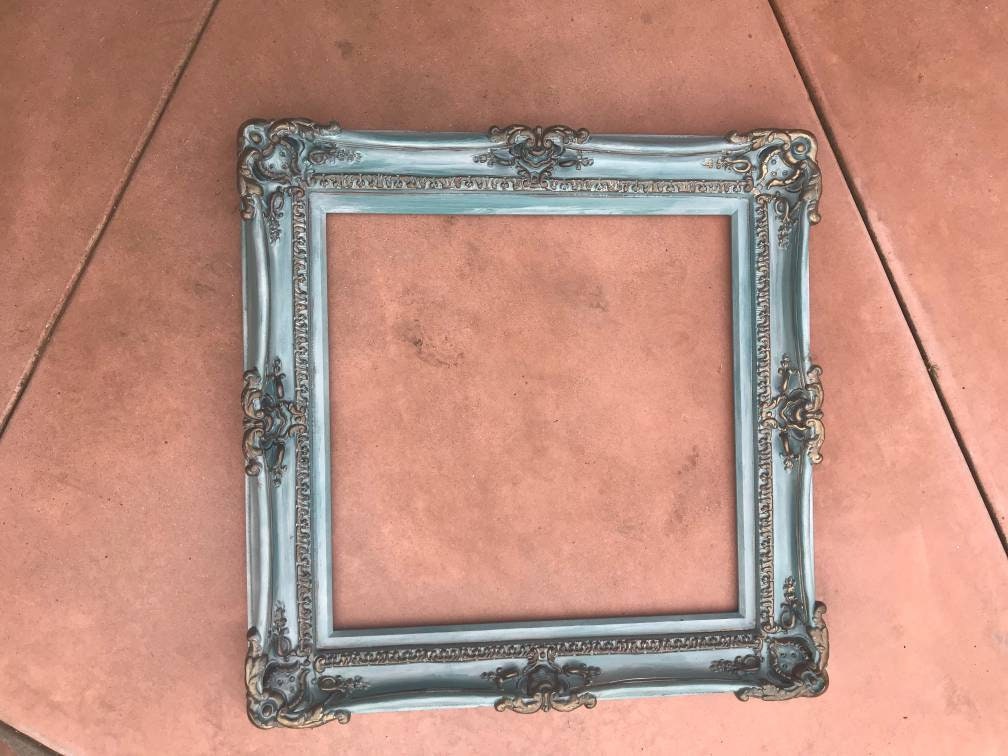 20x24 Vintage Picture Frame, Shabby Chic Ornate Photo Frame, Antique