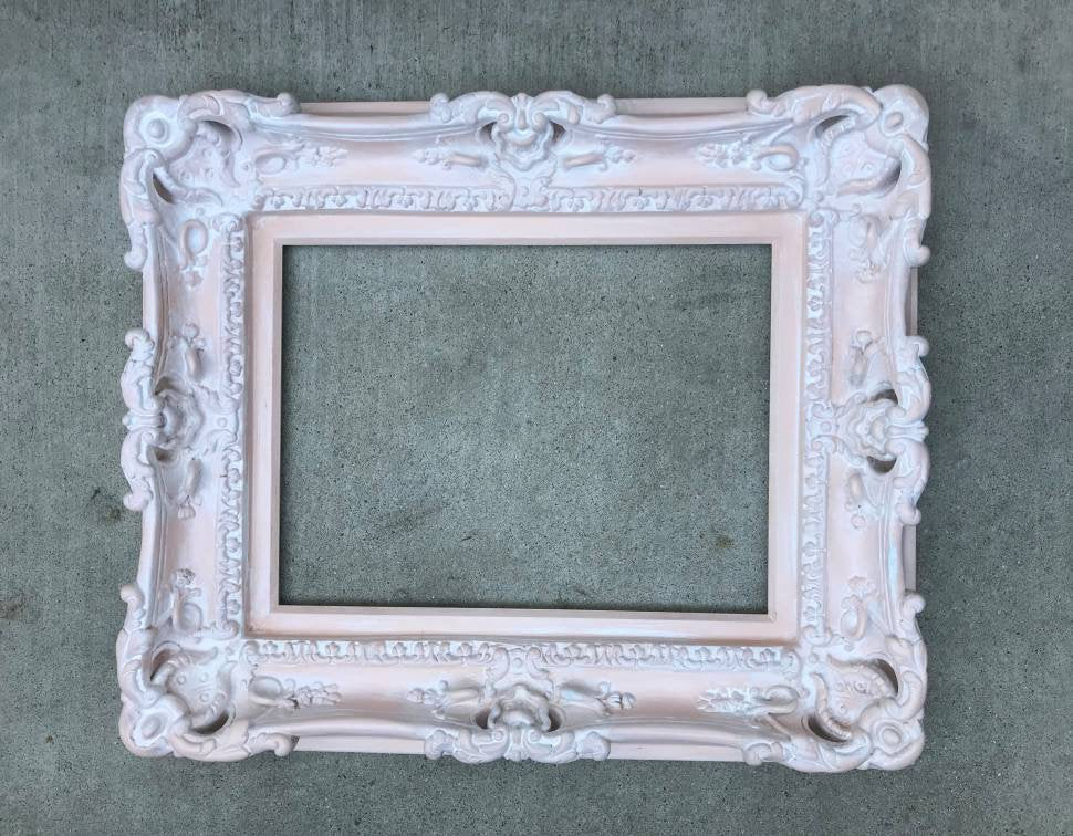 16x20 Shabby Chic Picture Frame, French Ornate Distressed Vintage Style