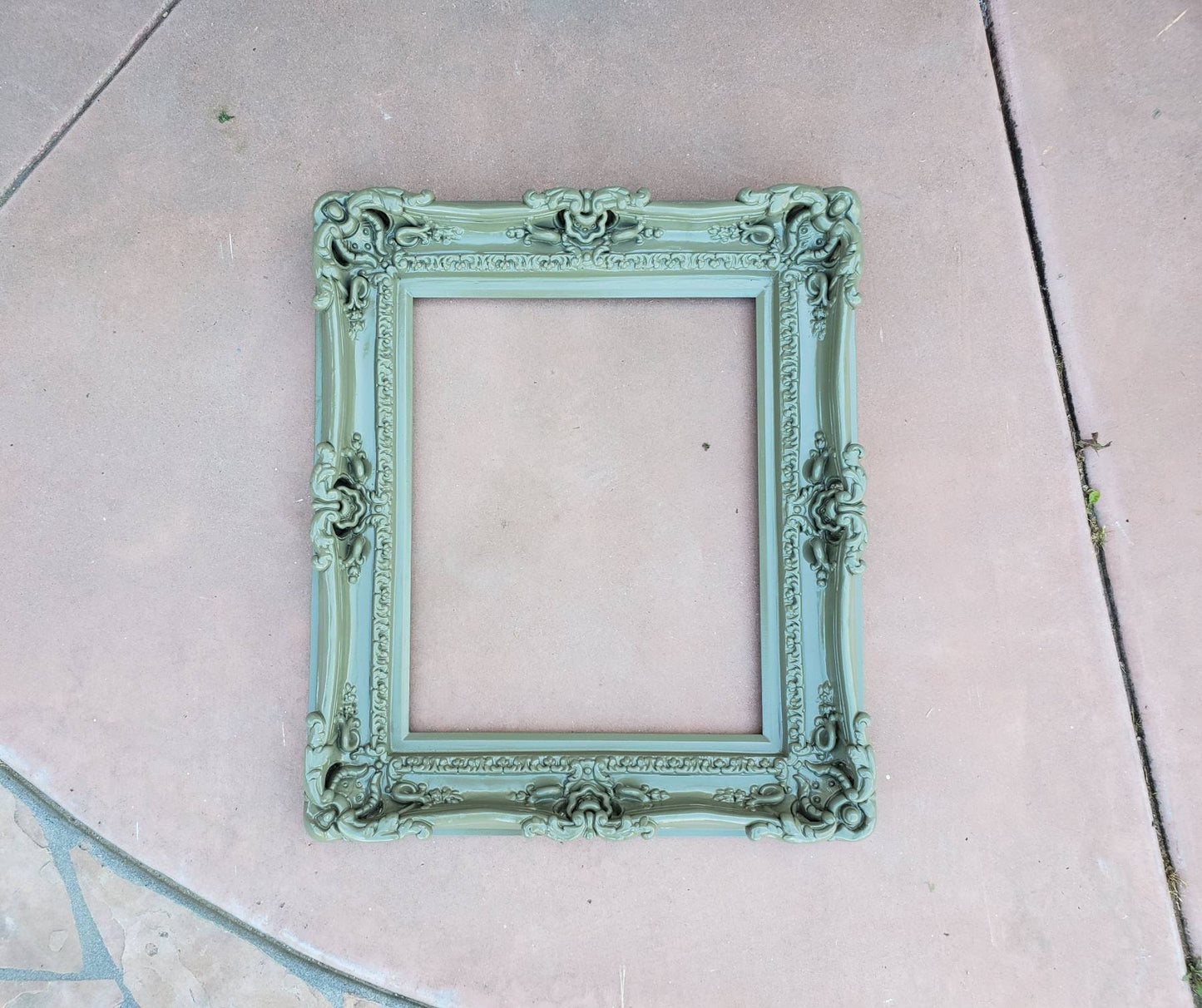 20x24 Green Picture Frame, Modern Fancy Colonial Classic Wall Ideas