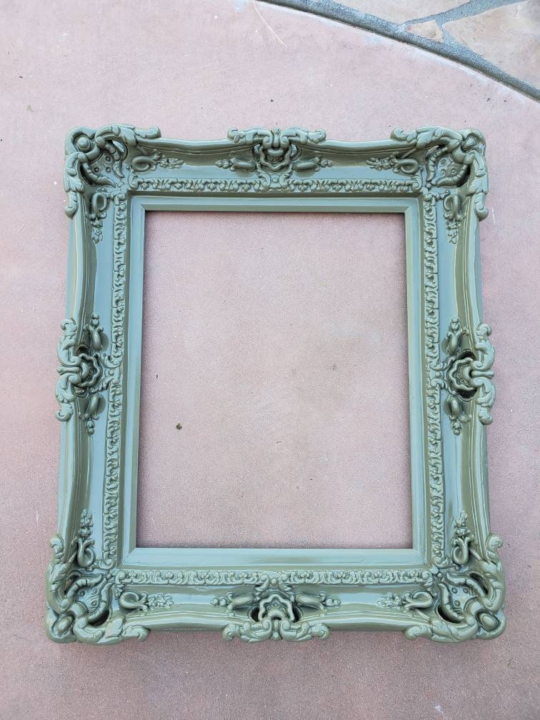 20x24 Green Picture Frame, Modern Fancy Colonial Classic Wall Ideas