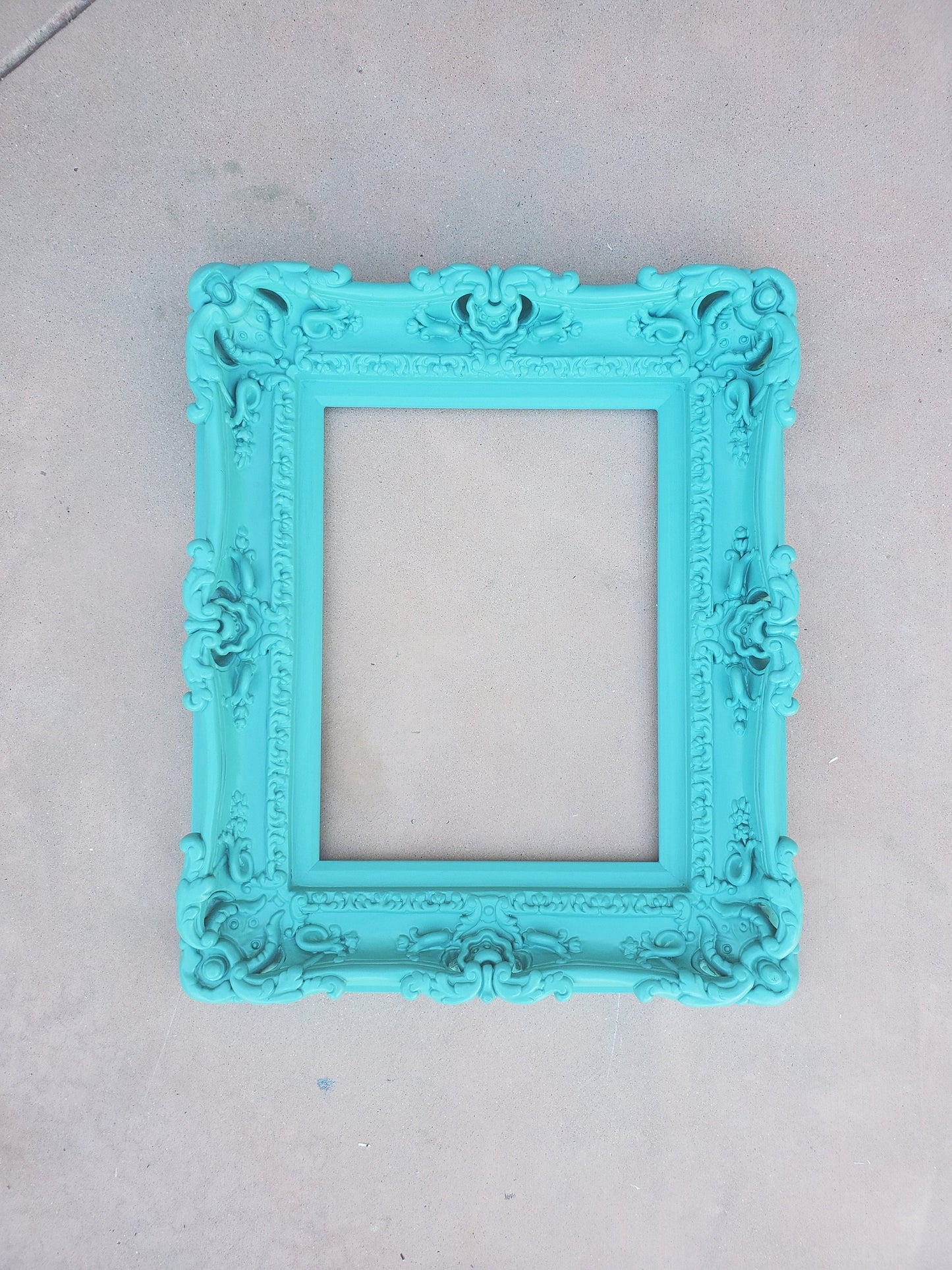 12x16 Baby photo frame, decorative baroque fancy picture frame, ornate photography frame