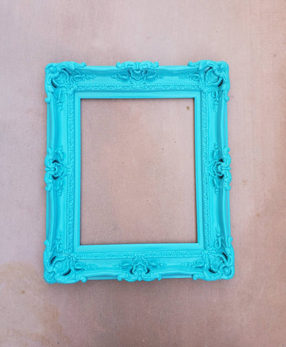 16x20 Turquoise Frame, Classic Frame, Traditional Frame, Modern