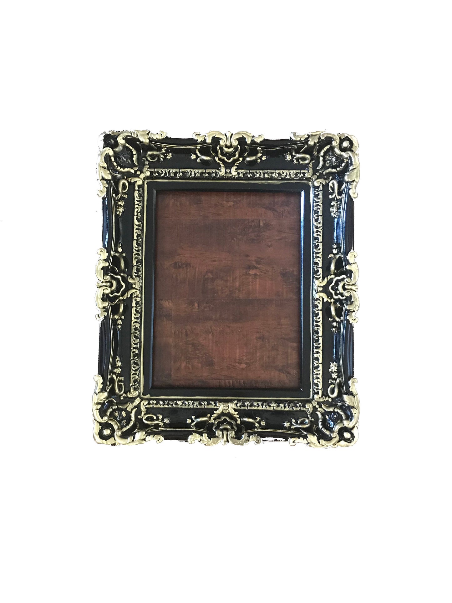 16x20  Large Black Picture Frame, Baroque Photo Frame, Wedding Frame, Fancy Colonial