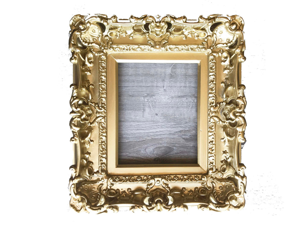 8x10 Gold Frame Baroque Style Fancy Victorian Picture Frame Art Wall frame