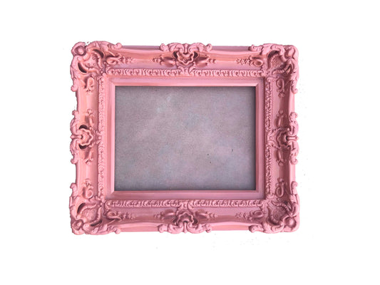 16x20 Pink Picture Frame, Baroque Fancy Picture Frame, Girls