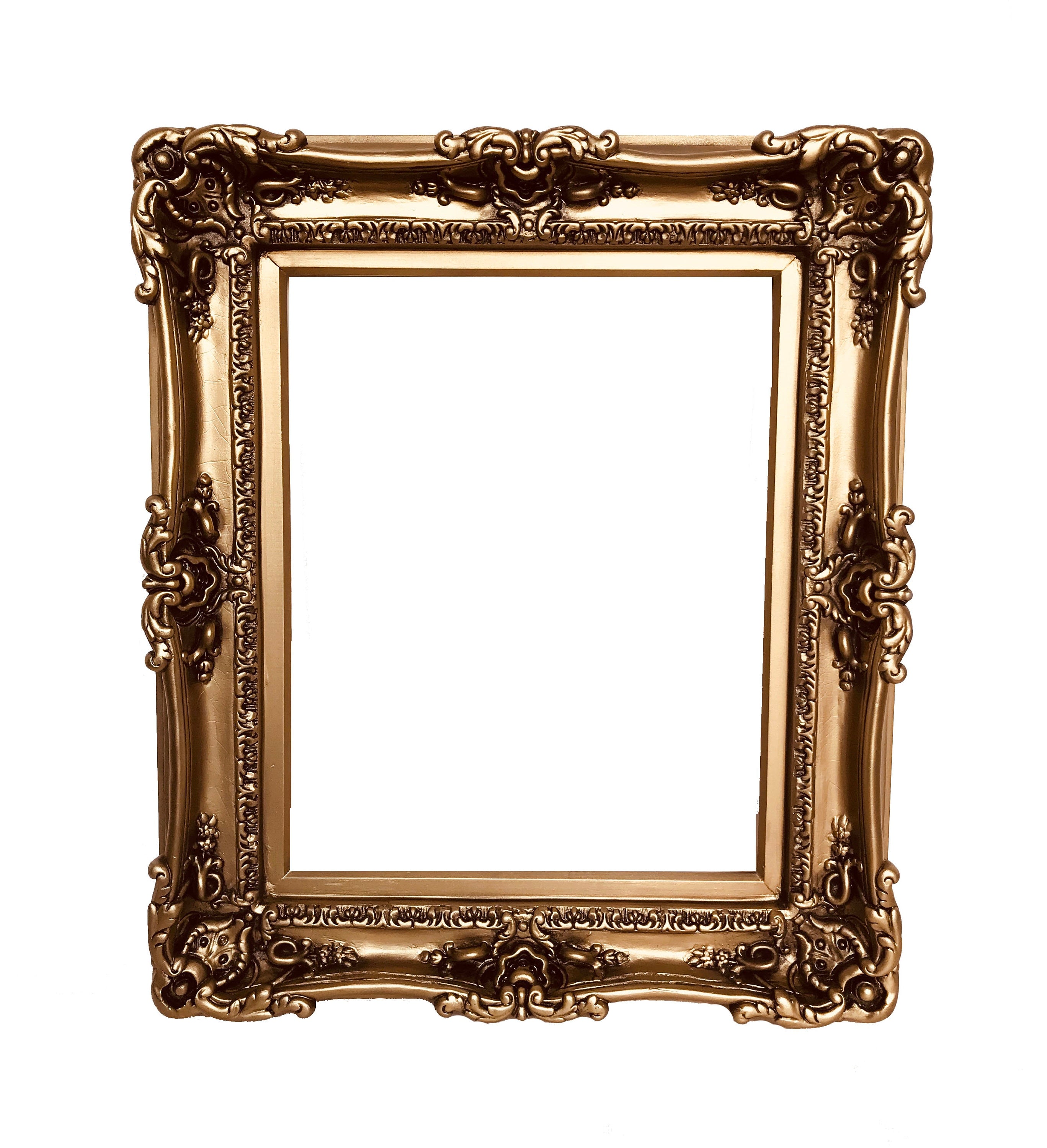 11x14 Vintage Bronze Picture Frame, French Victorian Frame