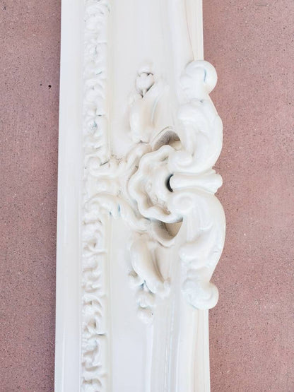 20x24 Ivory Picture Frame, Ornate Wedding Frame, Baroque Cottage Frame