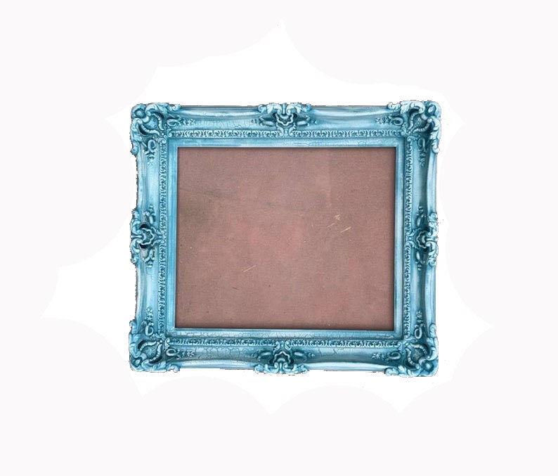 20x24 Vintage Crackled Picture Frame, Distressed Baroque Fancy Frame, Colonial Frame