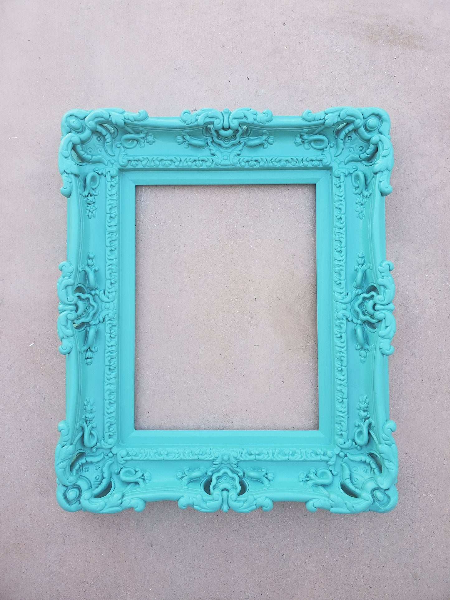 12x16 Baby photo frame, decorative baroque fancy picture frame, ornate photography frame