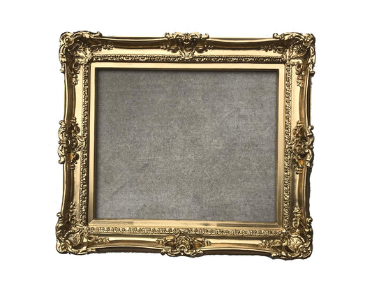 20x24 Gold Frame, Large Ornate Baroque Picture Frame, Classic Victorian