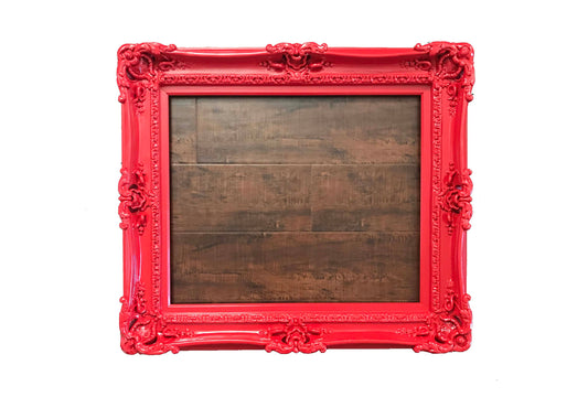 20x24 Christmas Red Picture Frame, Colorful Baroque Photo Frame