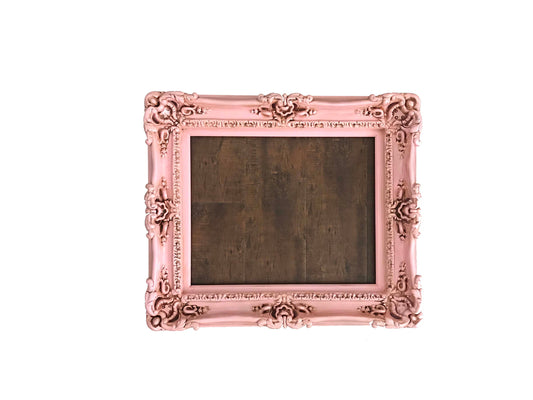 12x16 Vintage Frame, Antique Pink Photo Frame, Shabby Chic Picture Frame, Decorative