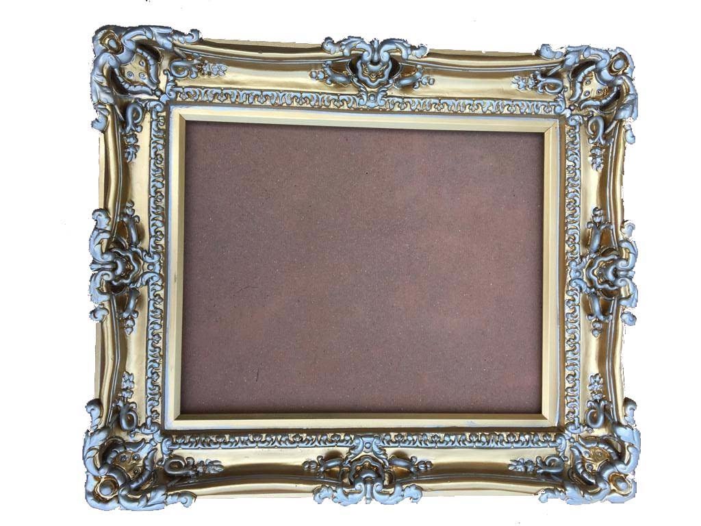 20x24 Victorian Gold Picture Frame, Family Photograph, Original