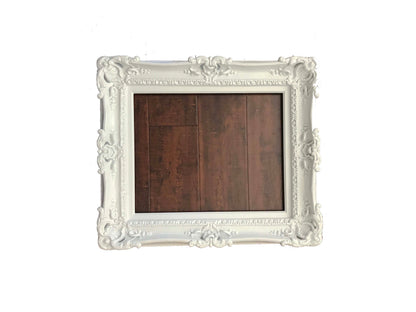 16x20 Wedding White Frame, Shabby Chic Style Artist Frame