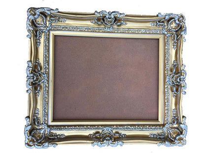 12x16 French Gold Frames, Medium Pictures Frames, Weddings Frame, Fancy Frame, Classic